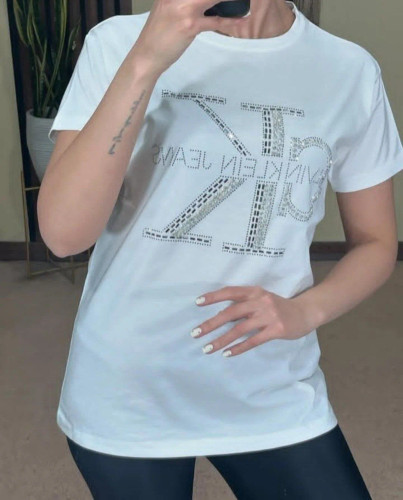 تیشرت زنانه نگین دوزی شده سایز free